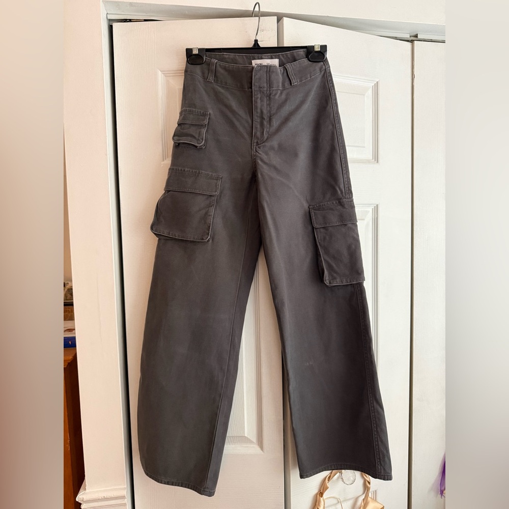 TNA Cargo Pants in Dark Gray